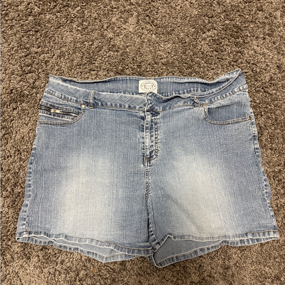 Plus Denim Shorts – Size 22